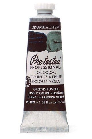 PRE-TESTED OIL GREENISH UMBER 37ML