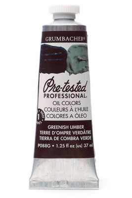 PRE-TESTED OIL GREENISH UMBER 37ML