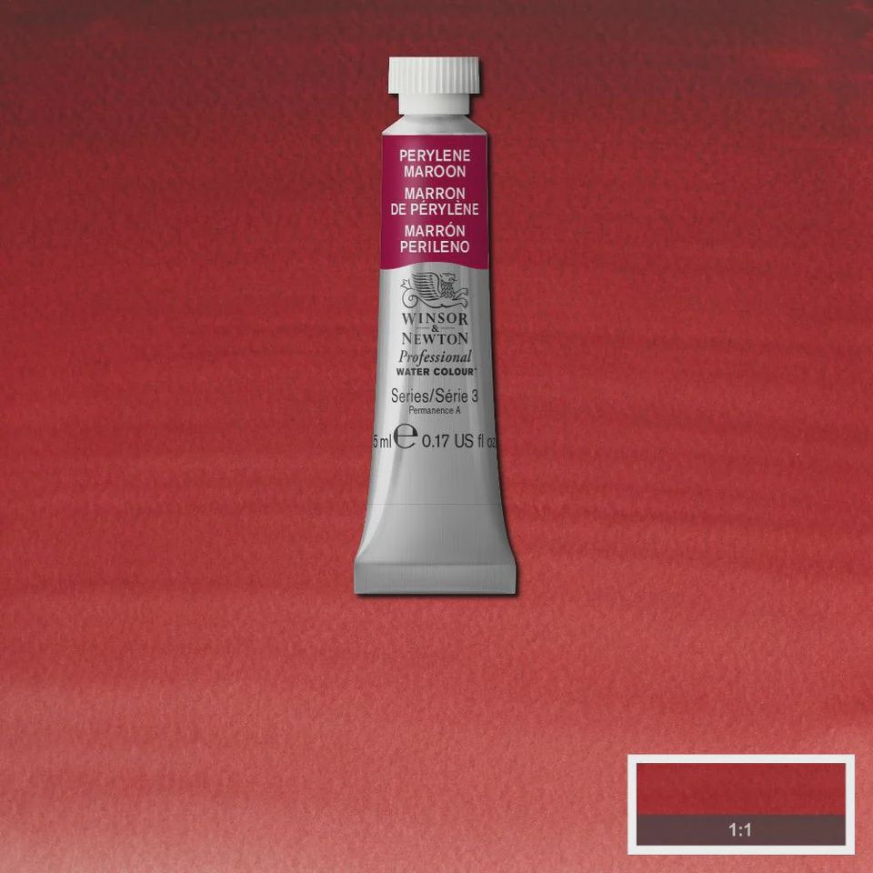 PROFESSIONAL WATER COLOUR PERYLENE MAROON 5ML