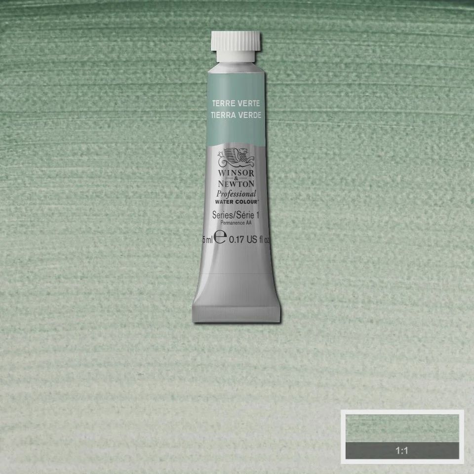 PROFESSIONAL WATER COLOUR TERRE VERTE 5ML