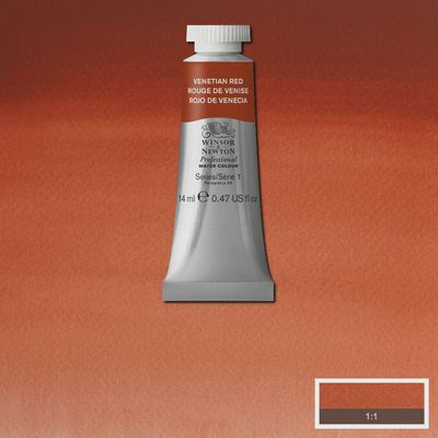 PROFESSIONAL WATERCOLOUR VENETIAN RED 14ML