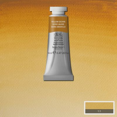 PROFESSIONAL WATERCOLOUR YELLOW OCHRE 14ML