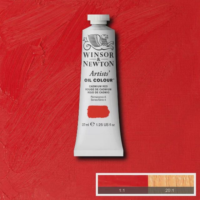 ART OIL CADMIUM RED 37ML