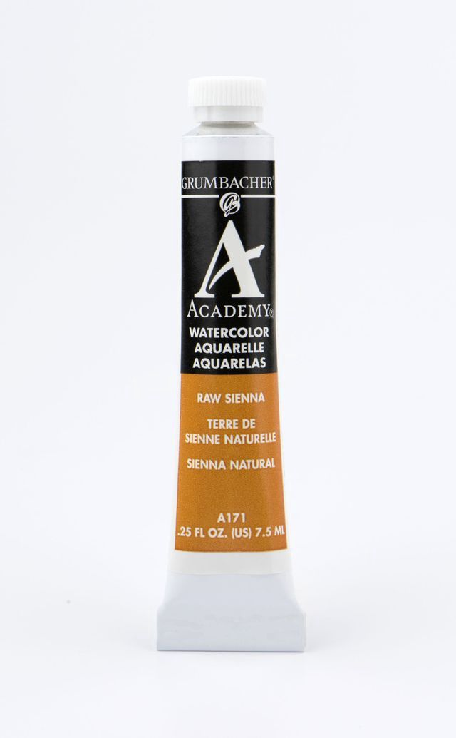 ACADEMY WATERCOLOR RAW SIENNA 7.5ML