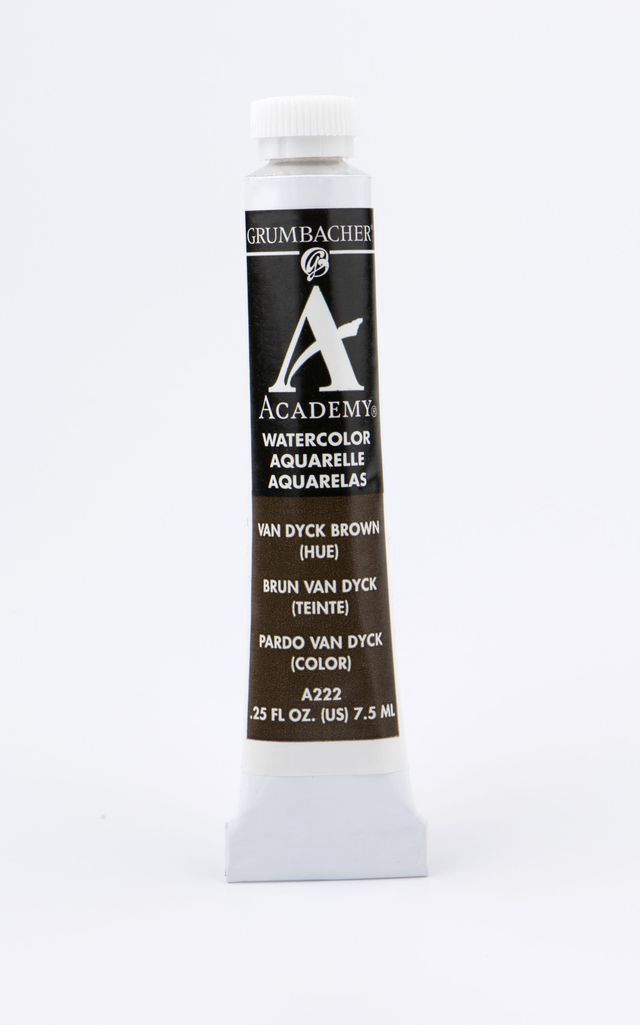 ACADEMY WATERCOLOR VAN DYKE BROWN 7.5ML