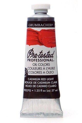 PRE-TESTED OIL CADMIUM RED LIGHT 37ML