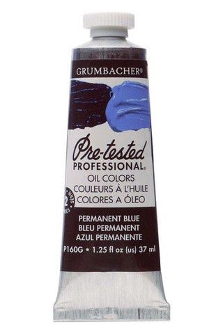PRE-TESTED OIL PERMARINE ULTRAMARINE BLUE 37ML