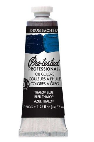 PRE-TESTED OIL THALO BLUE 37ML