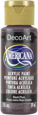 ACRYLIC-BLACK PLUM