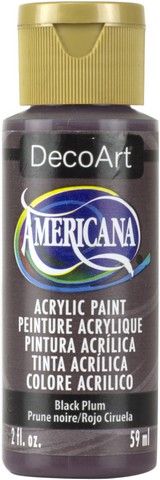 ACRYLIC-BLACK PLUM
