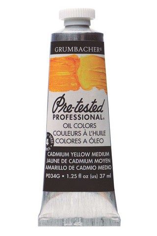 PRE-TESTED OIL CADMIUM YELLOW MEDIUM 37ML