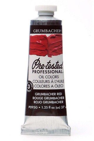 PRE-TESTED OIL GRUMBACHER RED 37ML