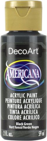 ACRYLIC-BLACK GREEN