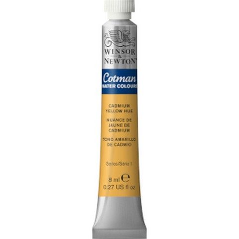 COTMAN WATERCOLOUR CADMIUM YELLOW HUE 8ML