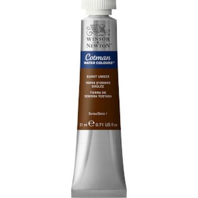 COTMAN WATERCOLOUR 21ML BURNT UMBER