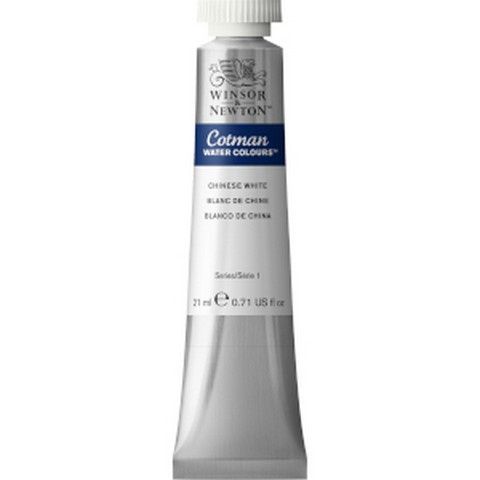 COTMAN WATERCOLOUR 21ML CHINESE WHITE