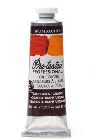 PRE-TESTED OIL TRANSPARENT ORANGE 37ML