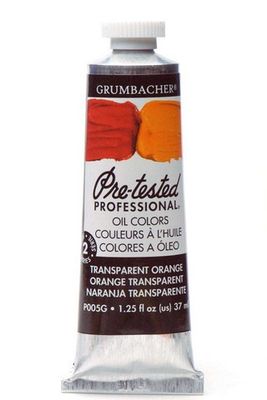 PRE-TESTED OIL TRANSPARENT ORANGE 37ML