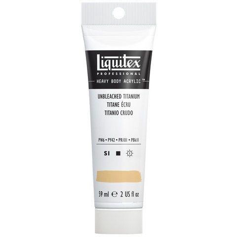 HEAVY BODY 2OZ UNBLEACHED TITANIUM