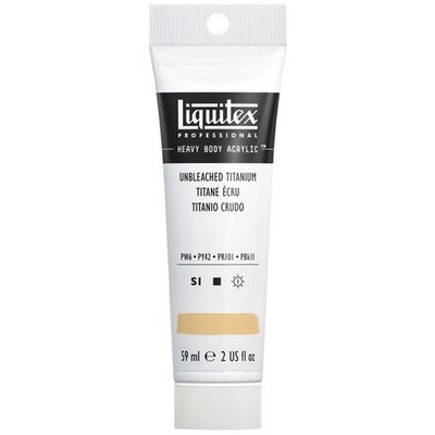 HEAVY BODY 2OZ UNBLEACHED TITANIUM