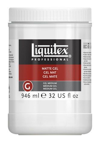 MED MATTE GEL MEDIUM 8OZ