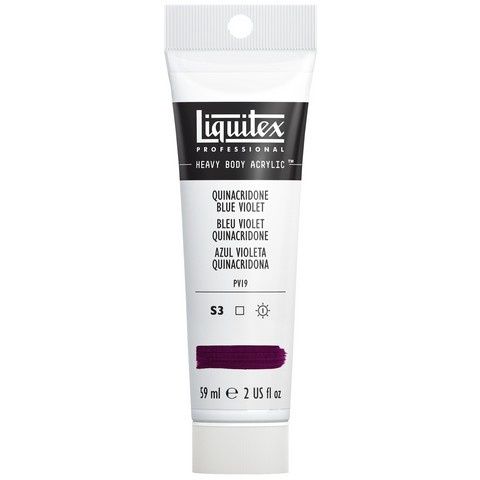 HEAVY BODY 2OZ QUINACRIDONE BLUE VIOLET