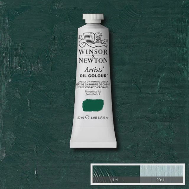 ART OIL COB CHR GRN 37ML
