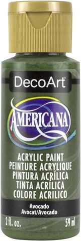 ACRYLIC-AVOCADO 2OZ