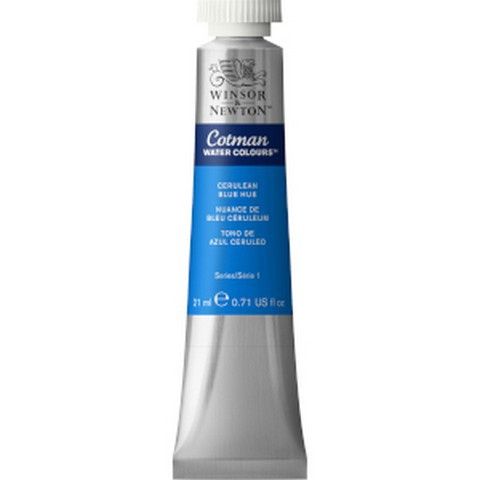 COTMAN WATERCOLOUR 21ML CERULEAN BLUE HUE