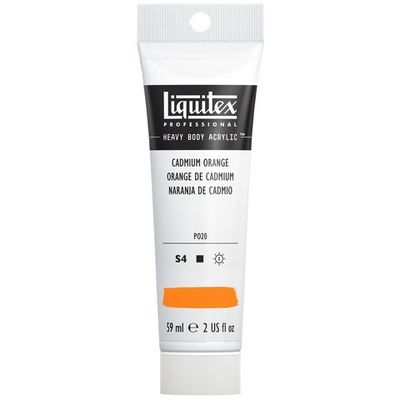 HEAVY BODY 2OZ CADMIUM ORANGE