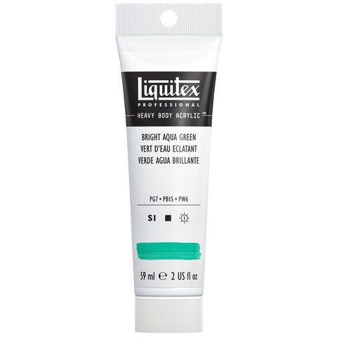 HEAVY BODY 2OZ BRIGHT AQUA GREEN