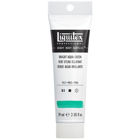 HEAVY BODY 2OZ BRIGHT AQUA GREEN