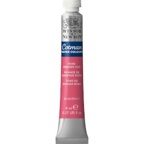 COTMAN WATERCOLOUR ROSE MADDER ALIZARIN 8ML