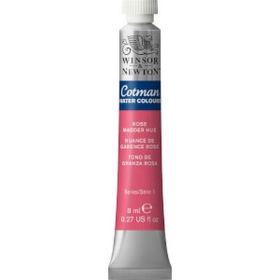 COTMAN WATERCOLOUR ROSE MADDER ALIZARIN 8ML