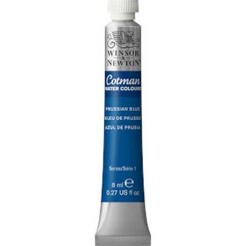 COTMAN WATERCOLOUR PRUSSIAN BLUE 8ML