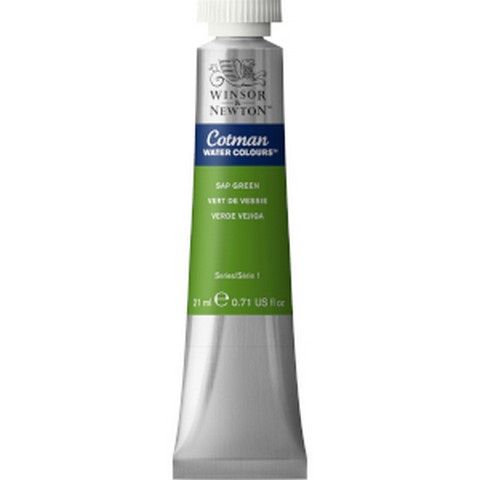 COTMAN WATERCOLOUR 21ML SAP GREEN