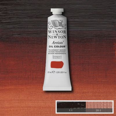 ART OIL TRAN.MAROON 37ML