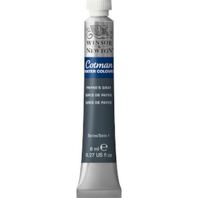 COTMAN WATERCOLOUR PAYNES GRAY 8ML
