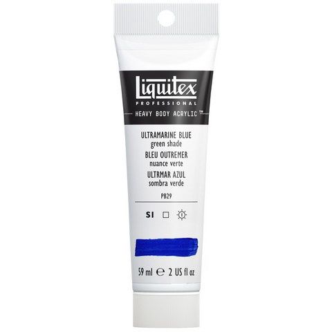 HEAVY BODY 2OZ ULTRAMARINE BLUE GREEN SHADE