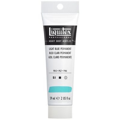 HEAVY BODY 2OZ LIGHT BLUE PERMANENT