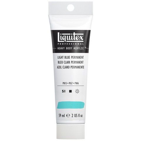 HEAVY BODY 2OZ LIGHT BLUE PERMANENT