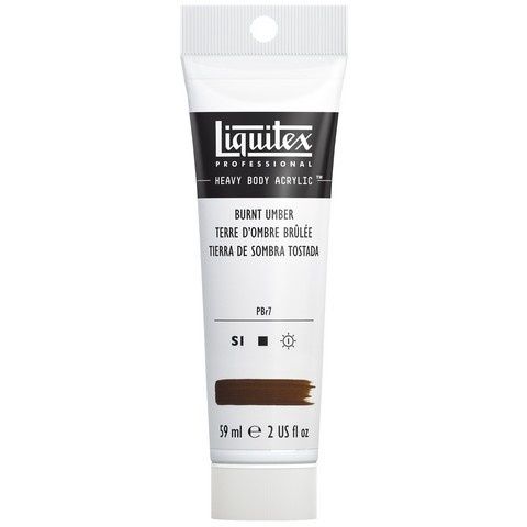HEAVY BODY 2OZ BURNT UMBER
