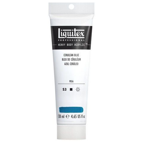 HEAVY BODY 4.65OZ CERULEAN BLUE