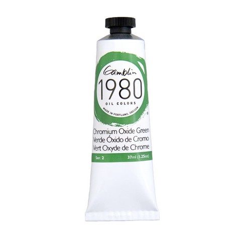 1980 OIL COLOR CHROMIUM OXIDE GREEN 37ML