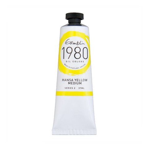 1980 OIL COLOR HANSA YELLOW MEDIUM 37ml