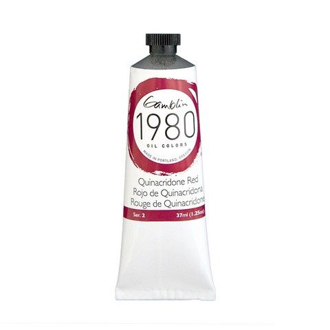 1980 OIL COLOR QUINACRIDONE RED 37ML