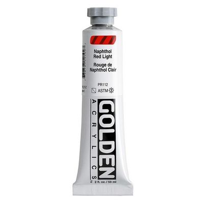 HEAVY BODY ACRYLIC 2OZ NAPHTHOL RED LIGHT