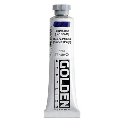 HEAVY BODY ACRYLIC 2OZ PHTHALO BLUE RED SHADE