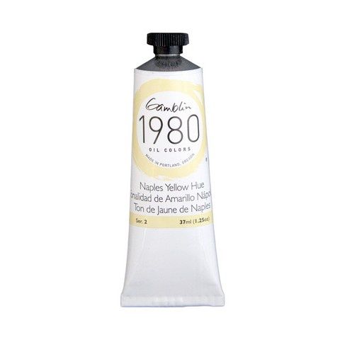 1980 OIL COLOR NAPLES YELLOW 37ML