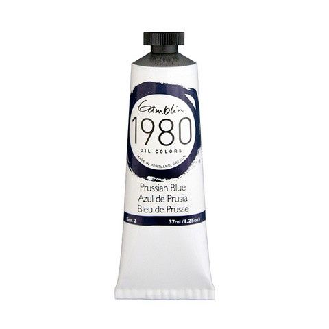 1980 OIL COLOR PRUSSIAN BLUE 37ML